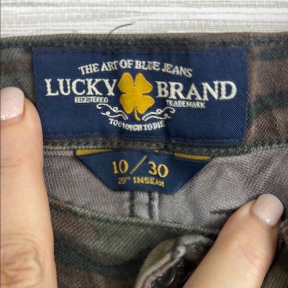 Lucky Brand Camouflage Jeans Charlie Super Skinny 10/30 - Picture 4 of 13